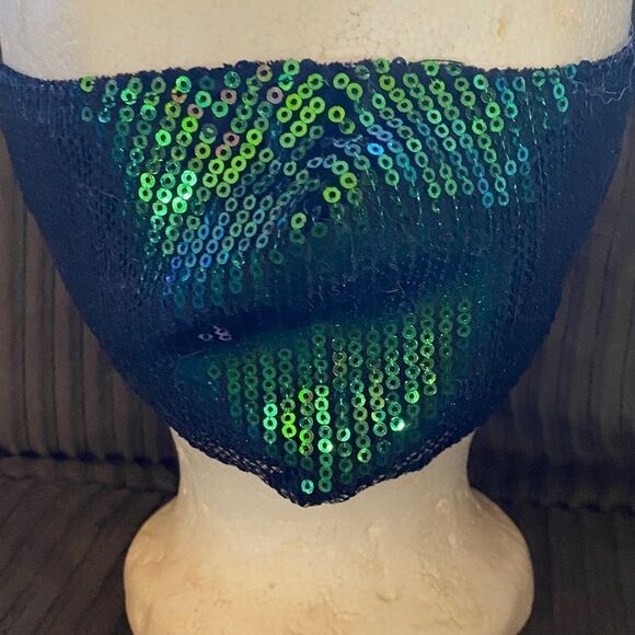 Sequin Mask Adjustable Straps NWT - Picture 6 of 6